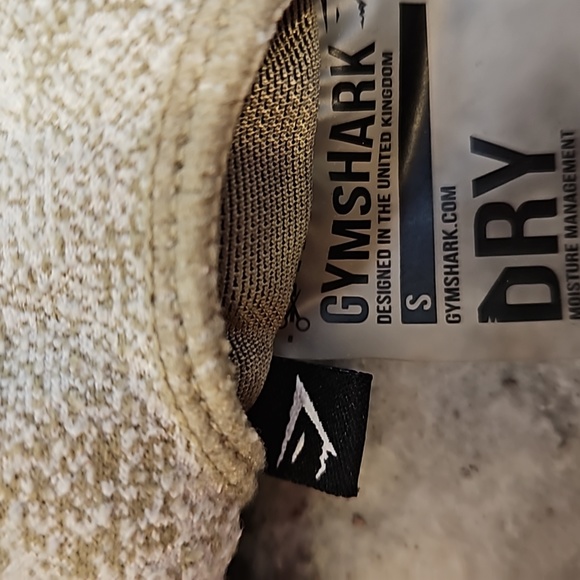 Gym shark  racerback texture sage green sport bra xs - Picture 6 of 7